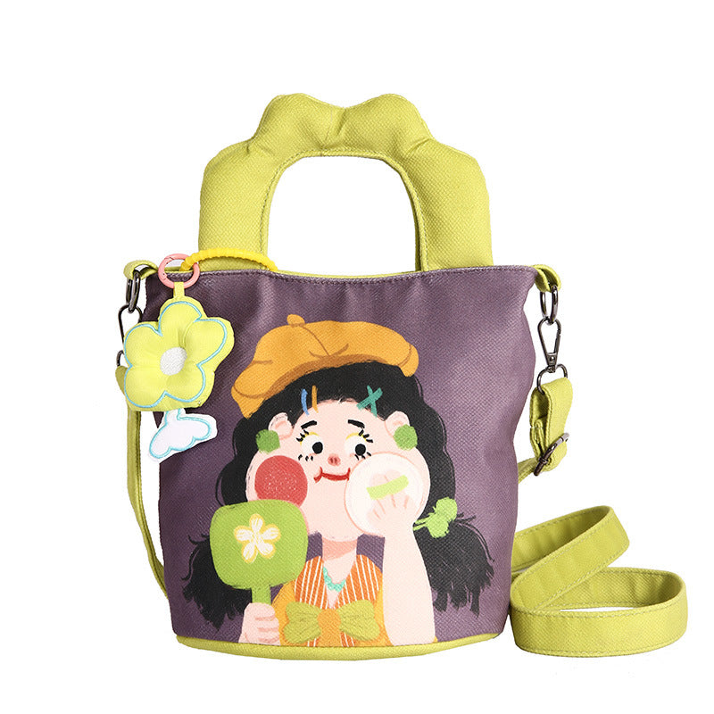 Plush handbag in the cheeky children's motif Kalsten