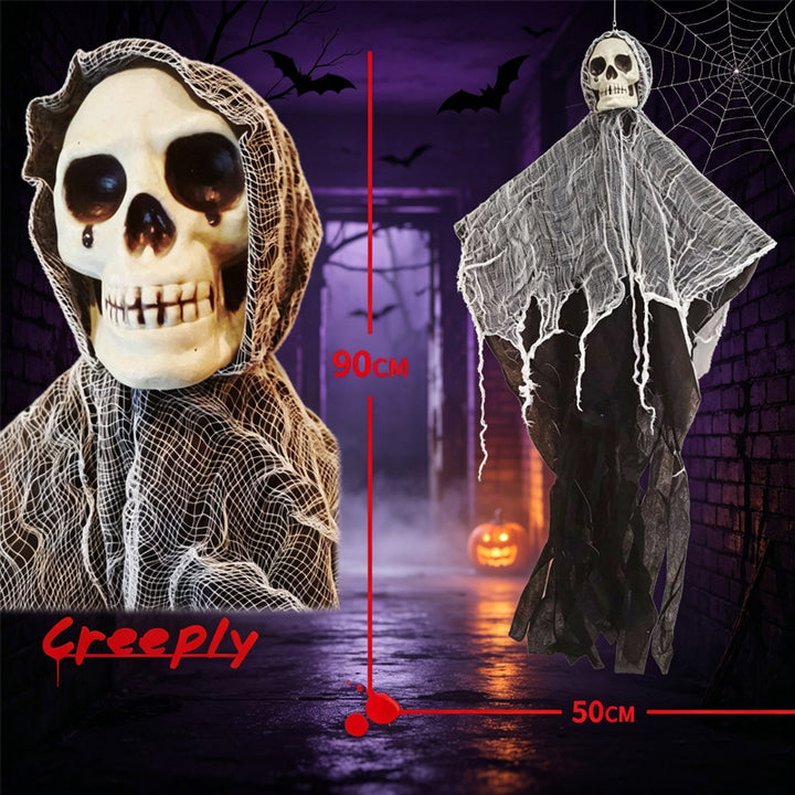 Hanging Skeleton Ghost Prop Kalsten