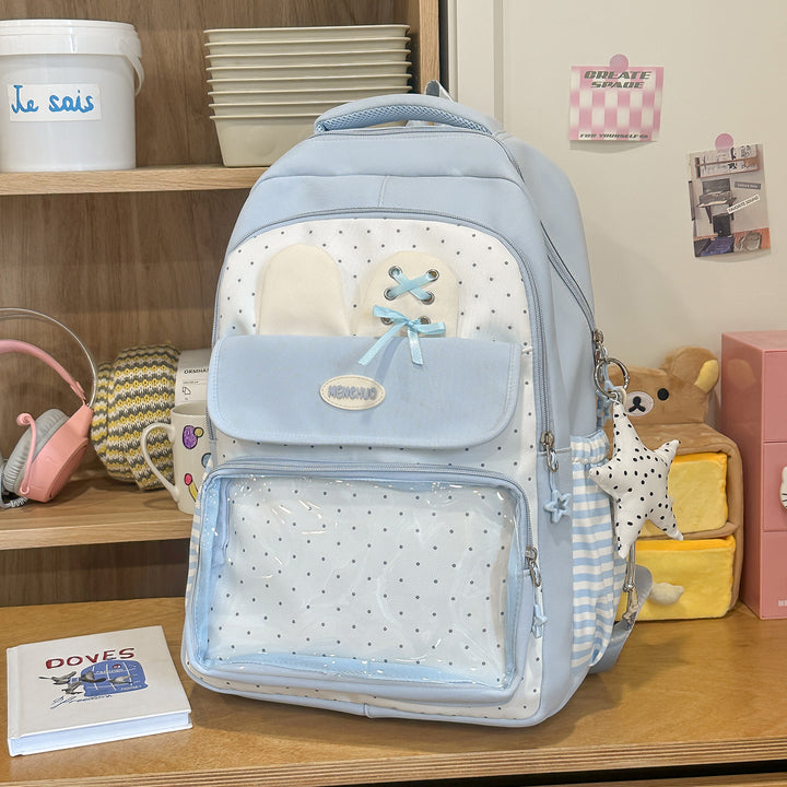 Cute Bunny-Ear Design Backpack Kalsten