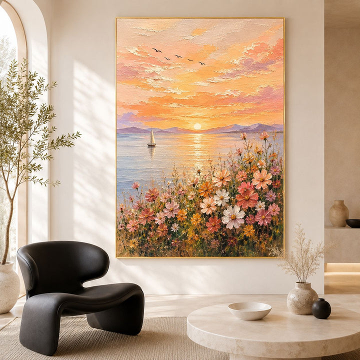 Decorative Floral Canvas Art