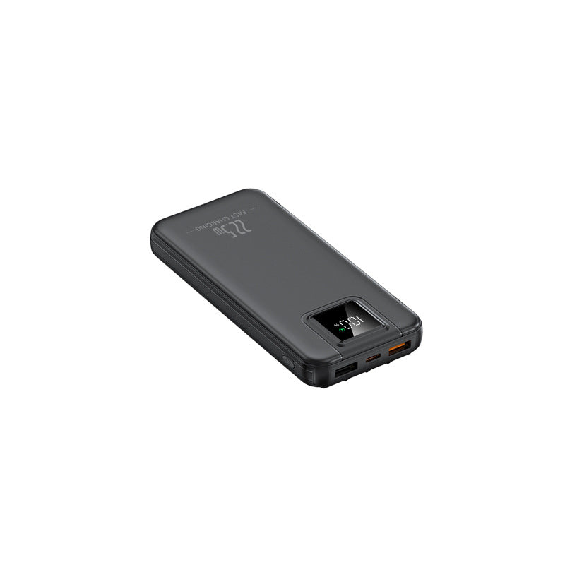 Portable power bank with intelligent fast charging function and digital charge level display Kalsten