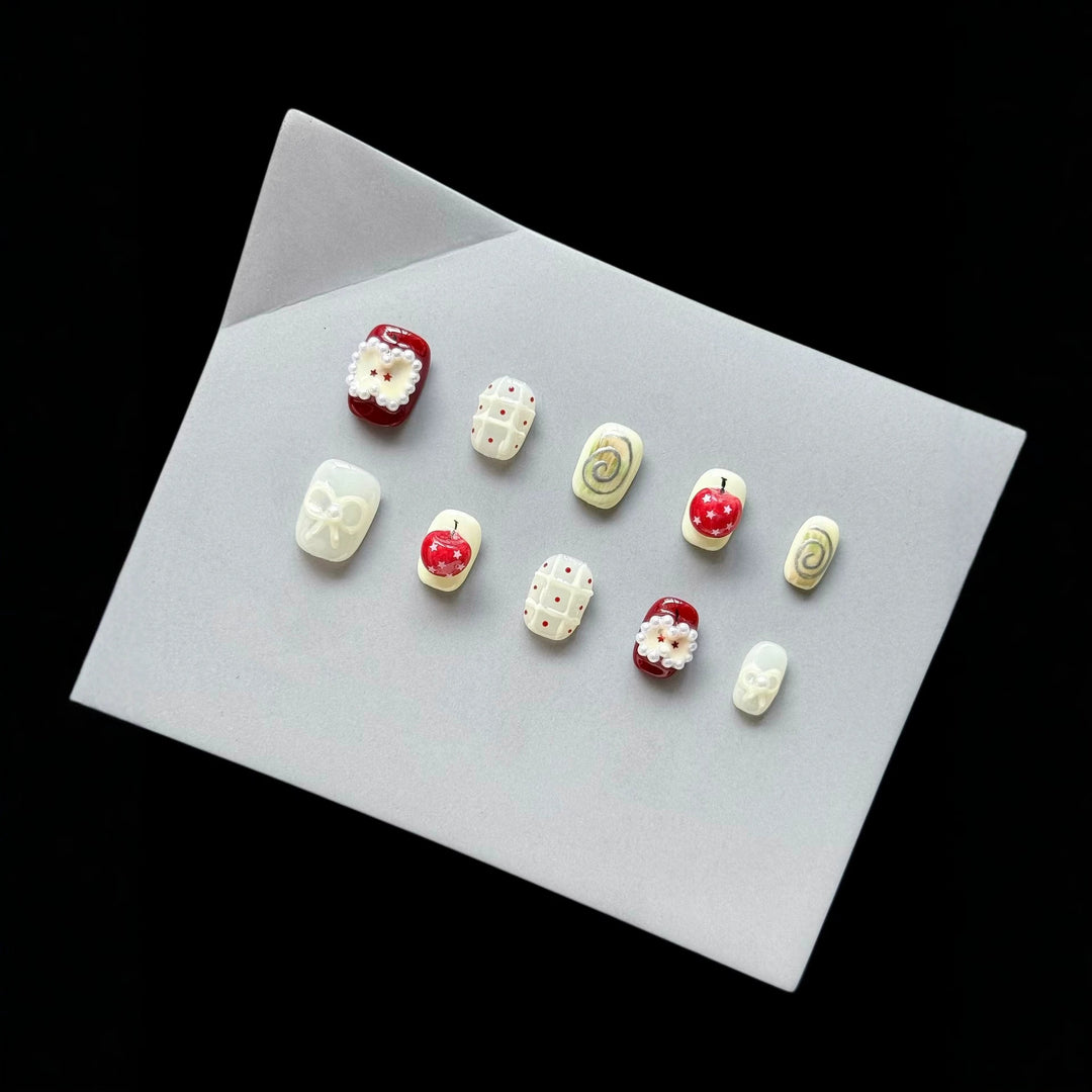 Artistic Seasonal Press-On Nail Collection