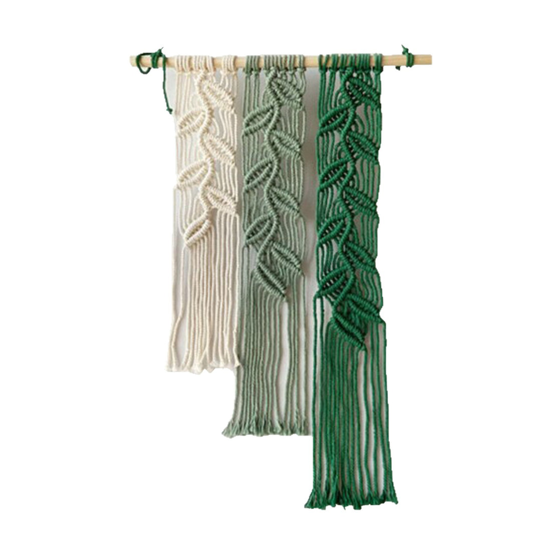 Leaf Pattern Macrame Wall Hanging Kalsten