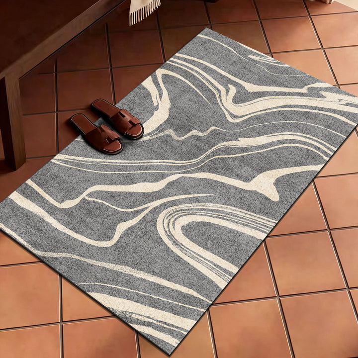 Abstract Landscape Area Rug