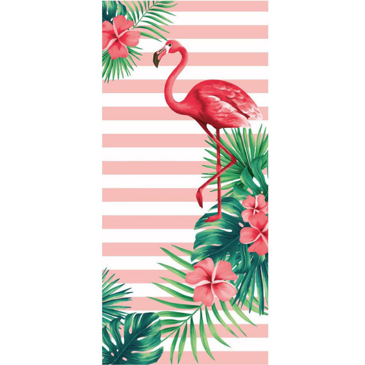 WoTropical Flamingo Beach Towel Kalsten