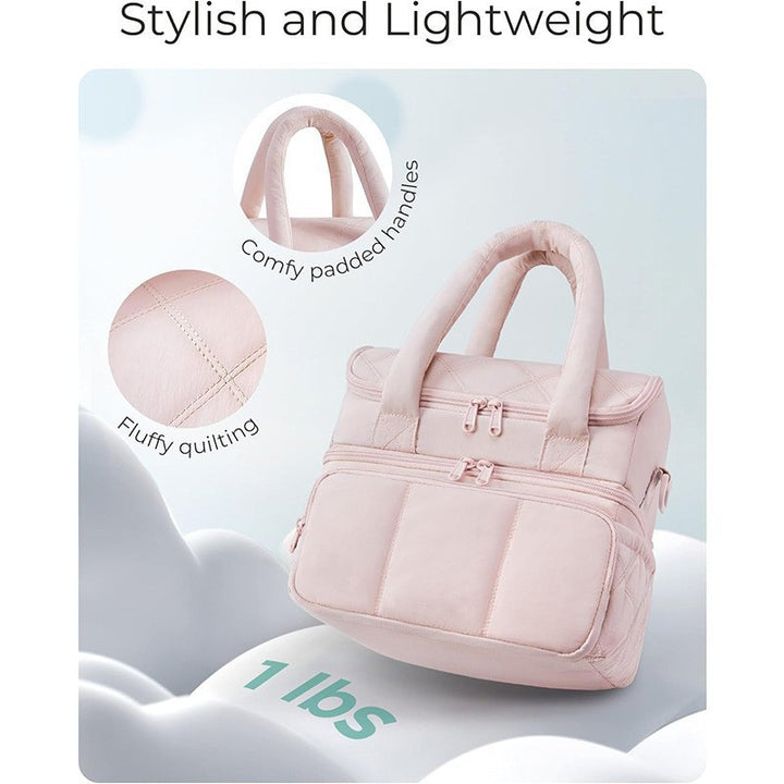 Stylish cooler bag with insulating interior compartment Kalsten