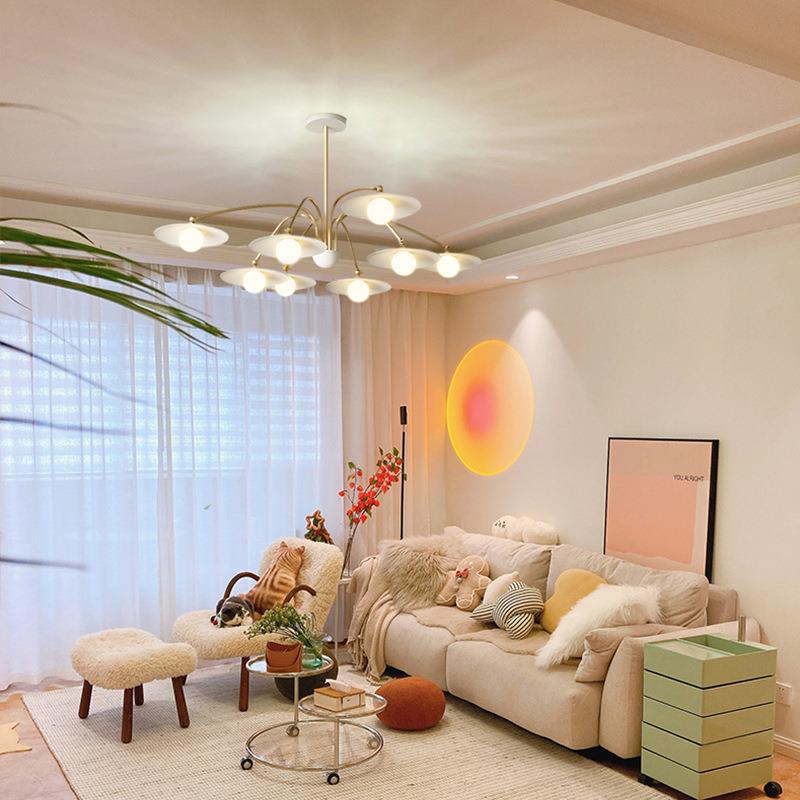 Modern Three-Arm Pendant Light