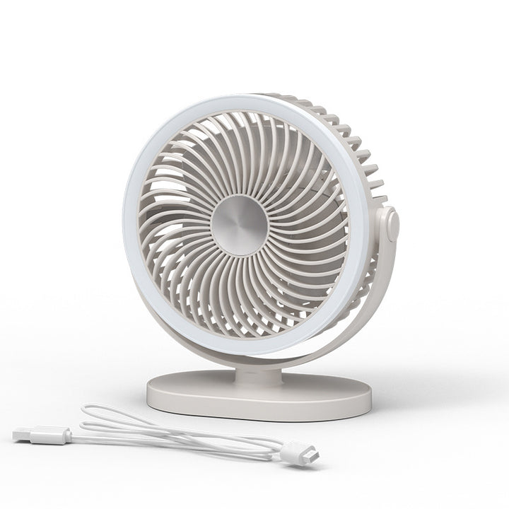 Ladies Portable USB Table Fan with Adjustable Head and Stylish Design Kalsten