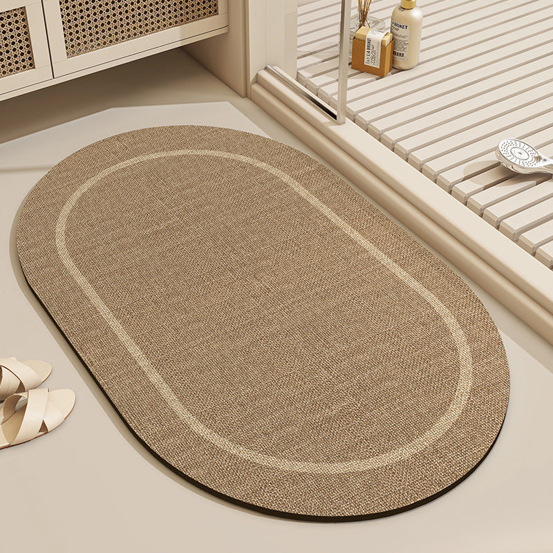 Stylish Textured Bath Mat Kalsten