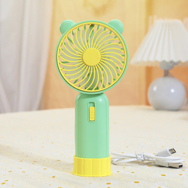 Women's Portable Handheld Fan with Cute Animal Design Kalsten