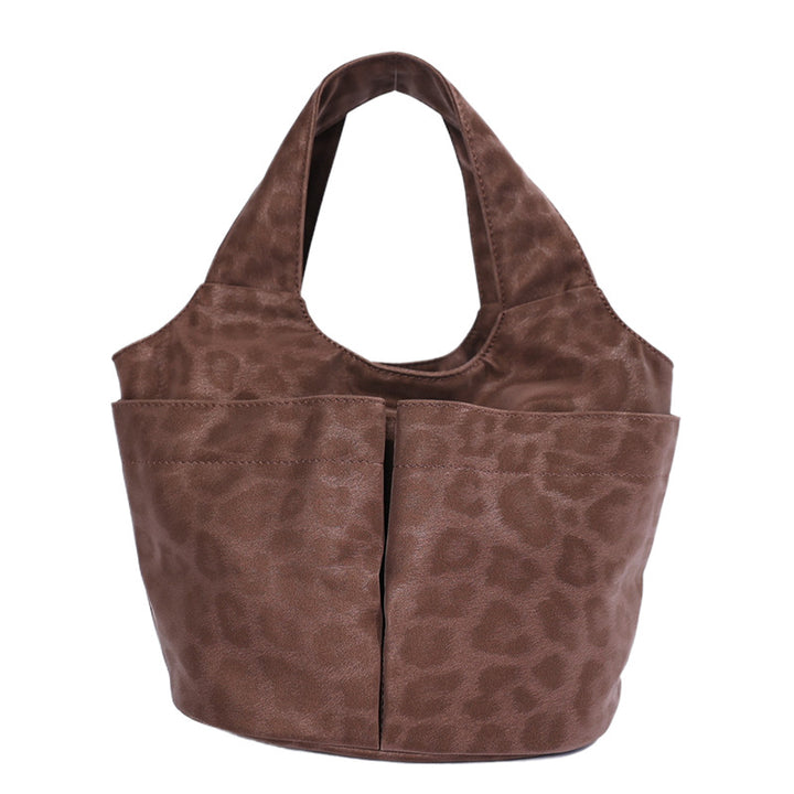 Stylish Faux Leather Tote Bag