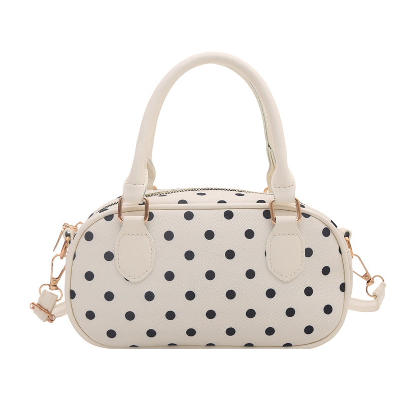 Polka Dot Mini Handheld Satchel