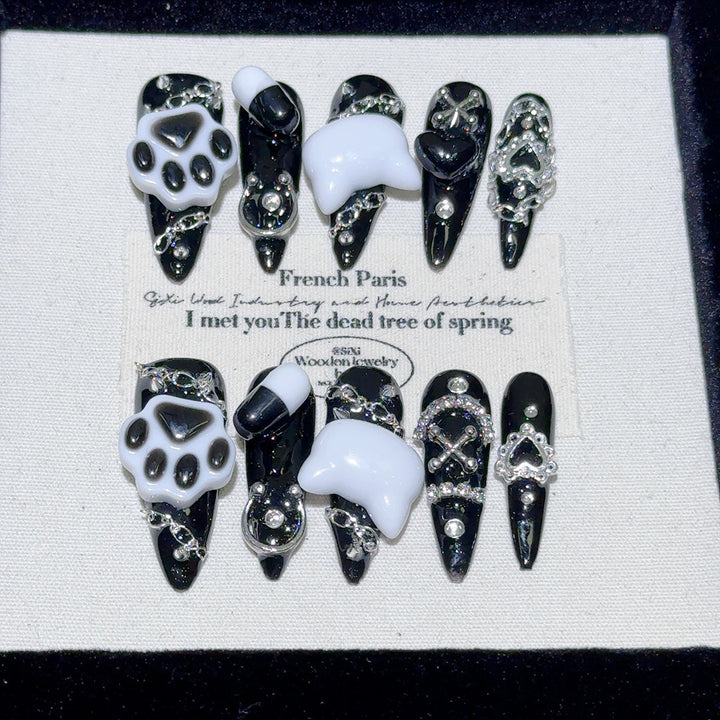 Glamorous Decorative Nail Enhancements
