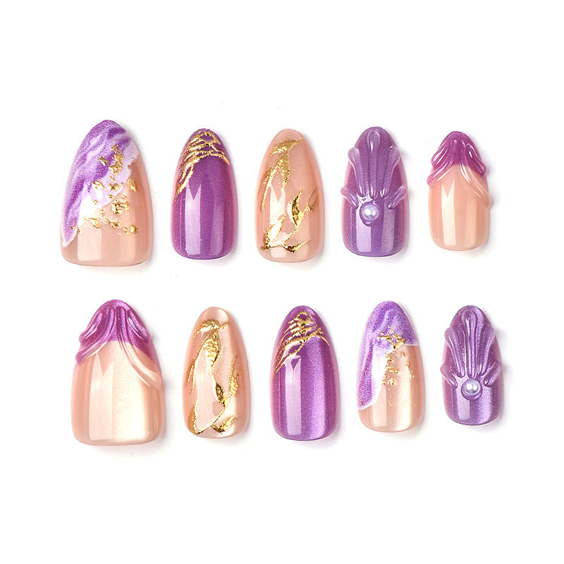 Luxury Artistic Press-On Nail Set