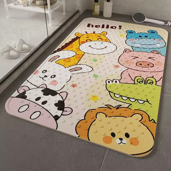 Cute Cartoon Bath Mat Kalsten