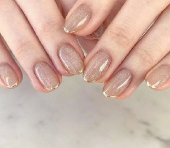 Elegant French Tip Acrylic Nail Enhancements Kalsten 1789915301
