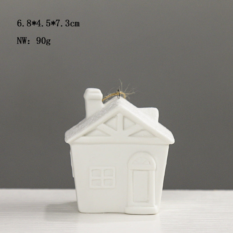 Decorative House-Shaped Ceramic Kalsten