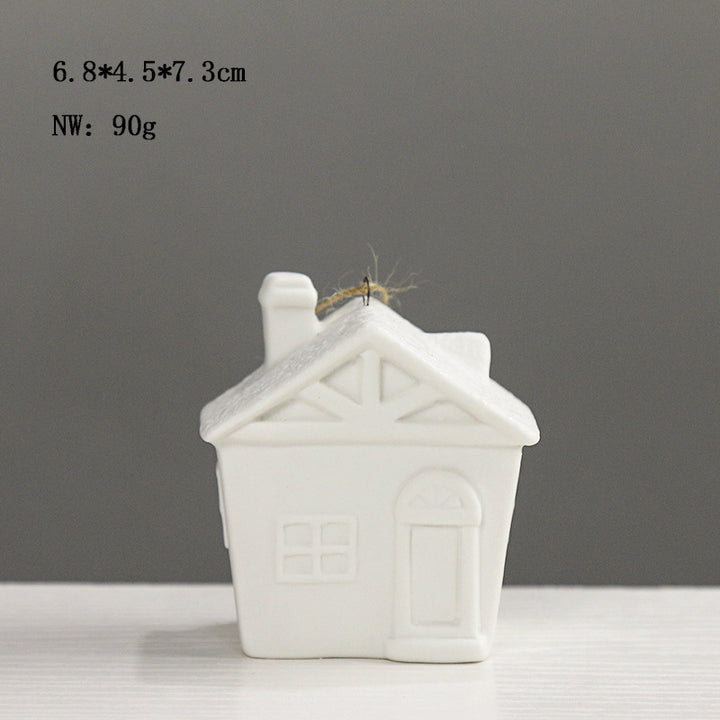 Decorative House-Shaped Ceramic Kalsten