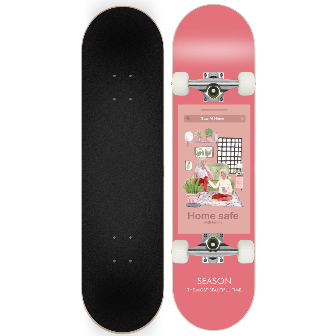 Skateboard with Galaxy Design Kalsten