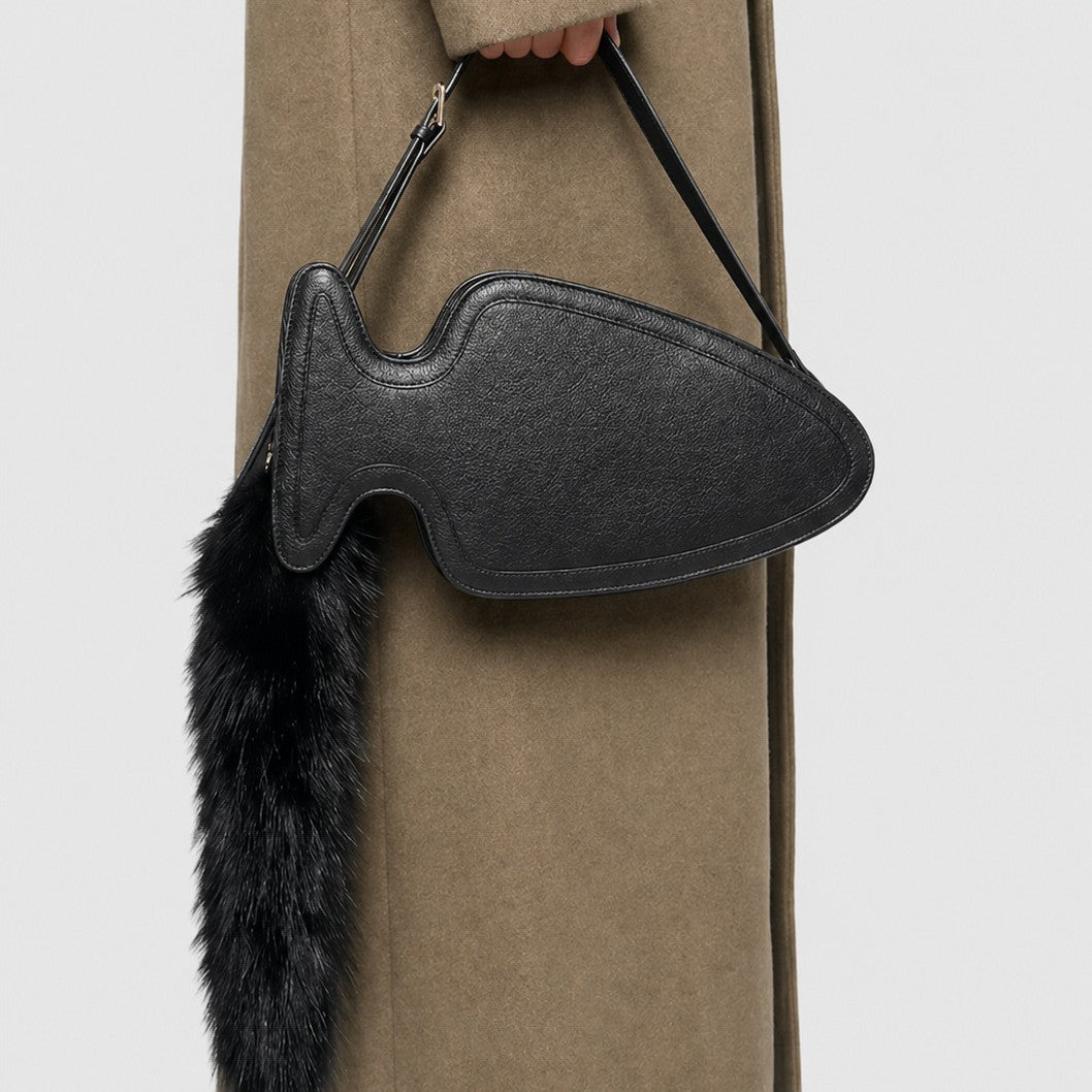Playful Fish-Shaped Hand Purse