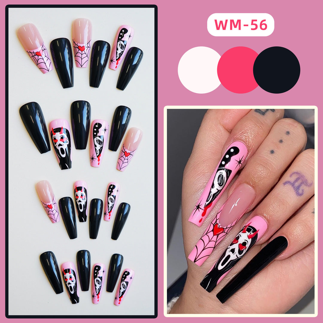 Themed Artistic Press-On Nail Set Kalsten