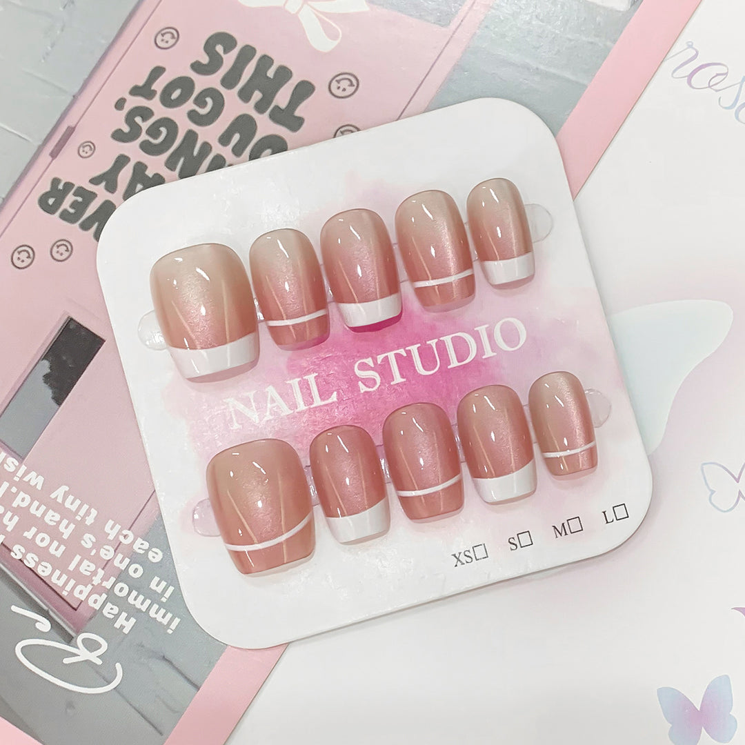 Artistic French Nail Tips Kalsten
