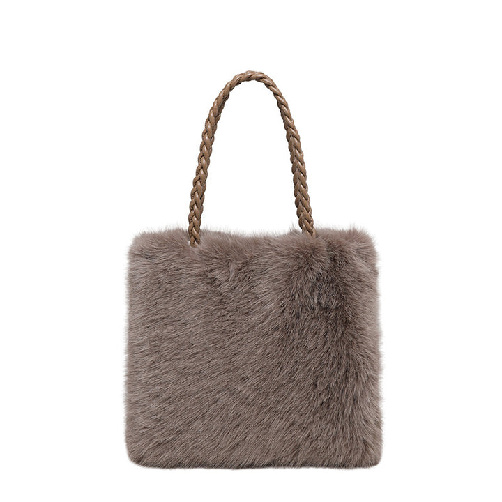 Luxurious Faux Fur Tote Bag