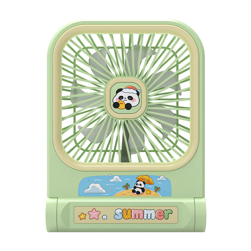 Women's Portable Mini Fan in Playful Panda Design Kalsten