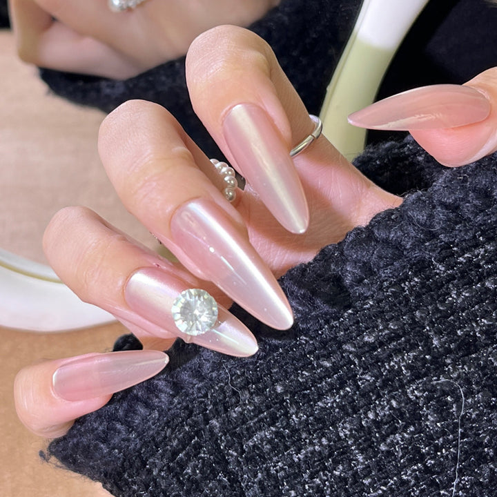 Glamorous Rhinestone Nail Art Kalsten