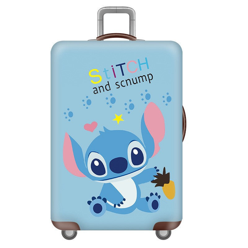 Unisex Hard Shell Suitcase with Fun Cartoon Design Kalsten