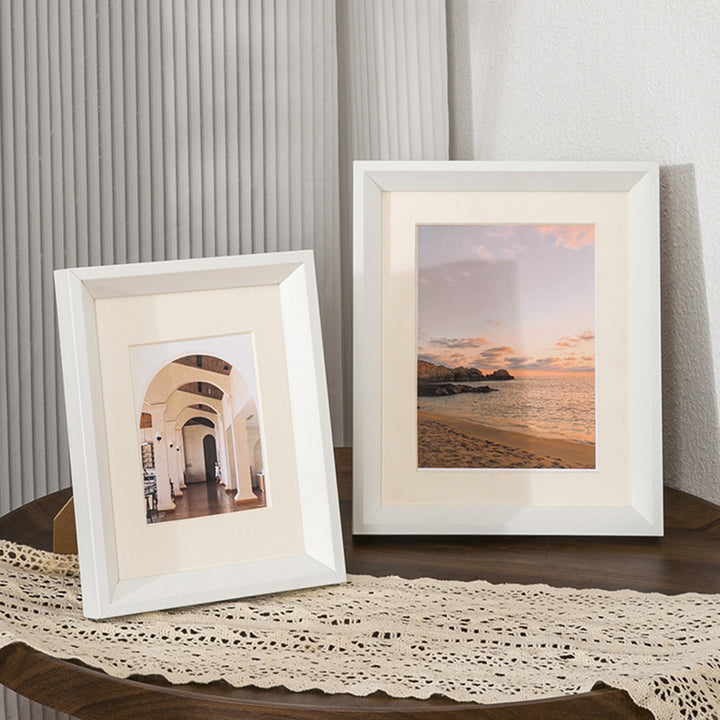 Rustic Wooden Photo Display Frame for Home