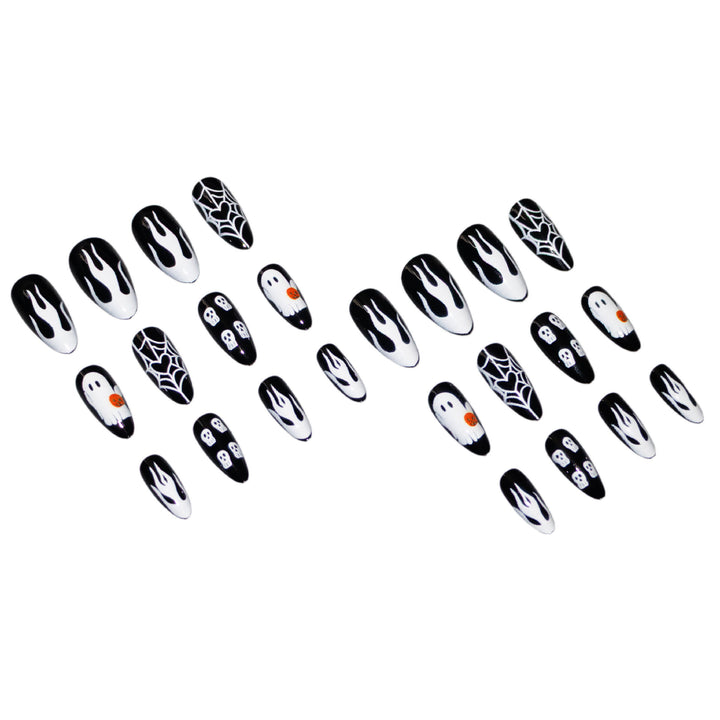 Halloween-Themed Artistic Press-On Nails Set Kalsten