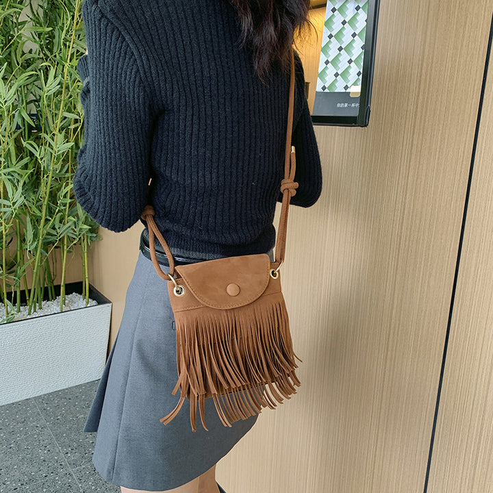 Bohemian Fringe Crossbody Bag Kalsten