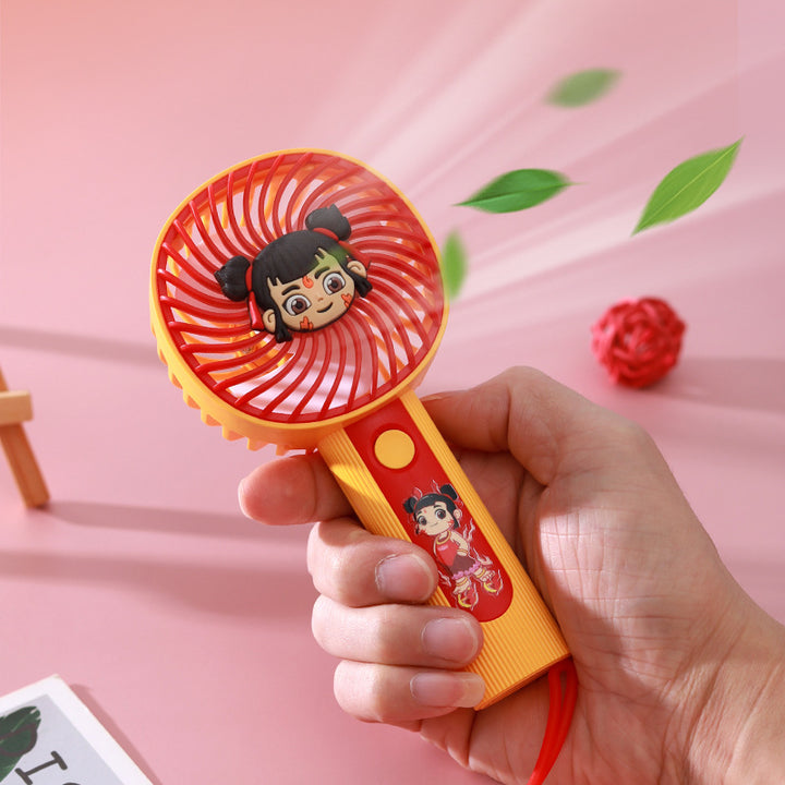 Women Portable Handheld Fan in Playful Design Kalsten