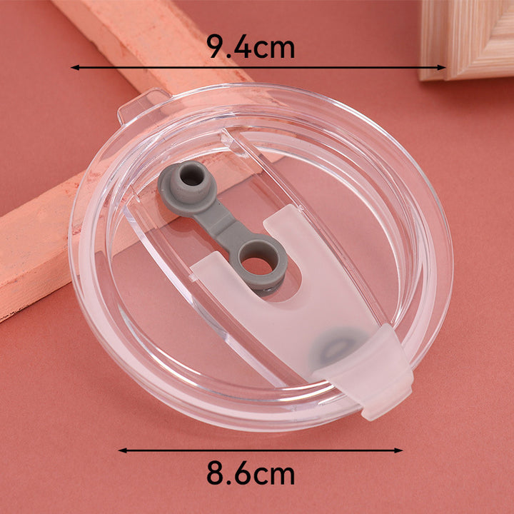 Spillproof Replacement Insulated Tumbler Lid With Silicone Gasket Flip Drinking Cover