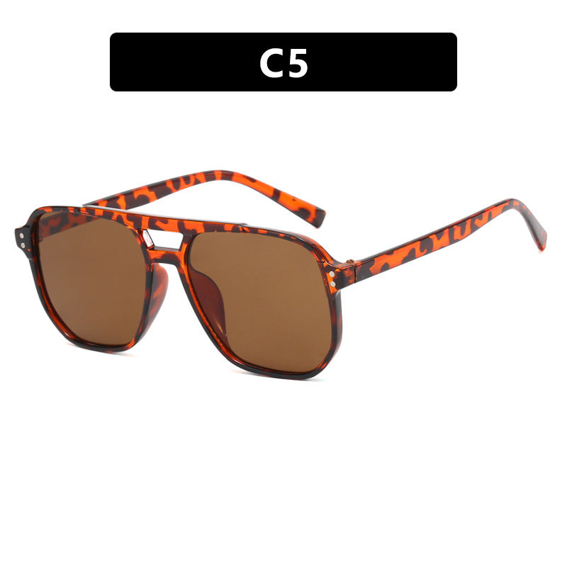 Women's fashionable sunglasses with angular frame Kalsten