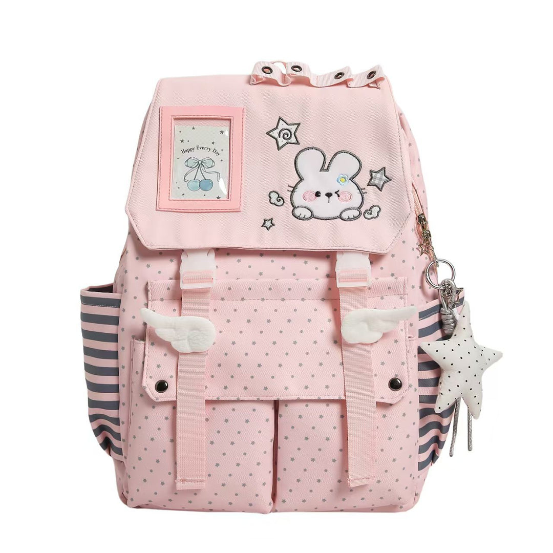 Backpack with Cheerful Animal Design and Thoughtful Compartment Layout Kalsten