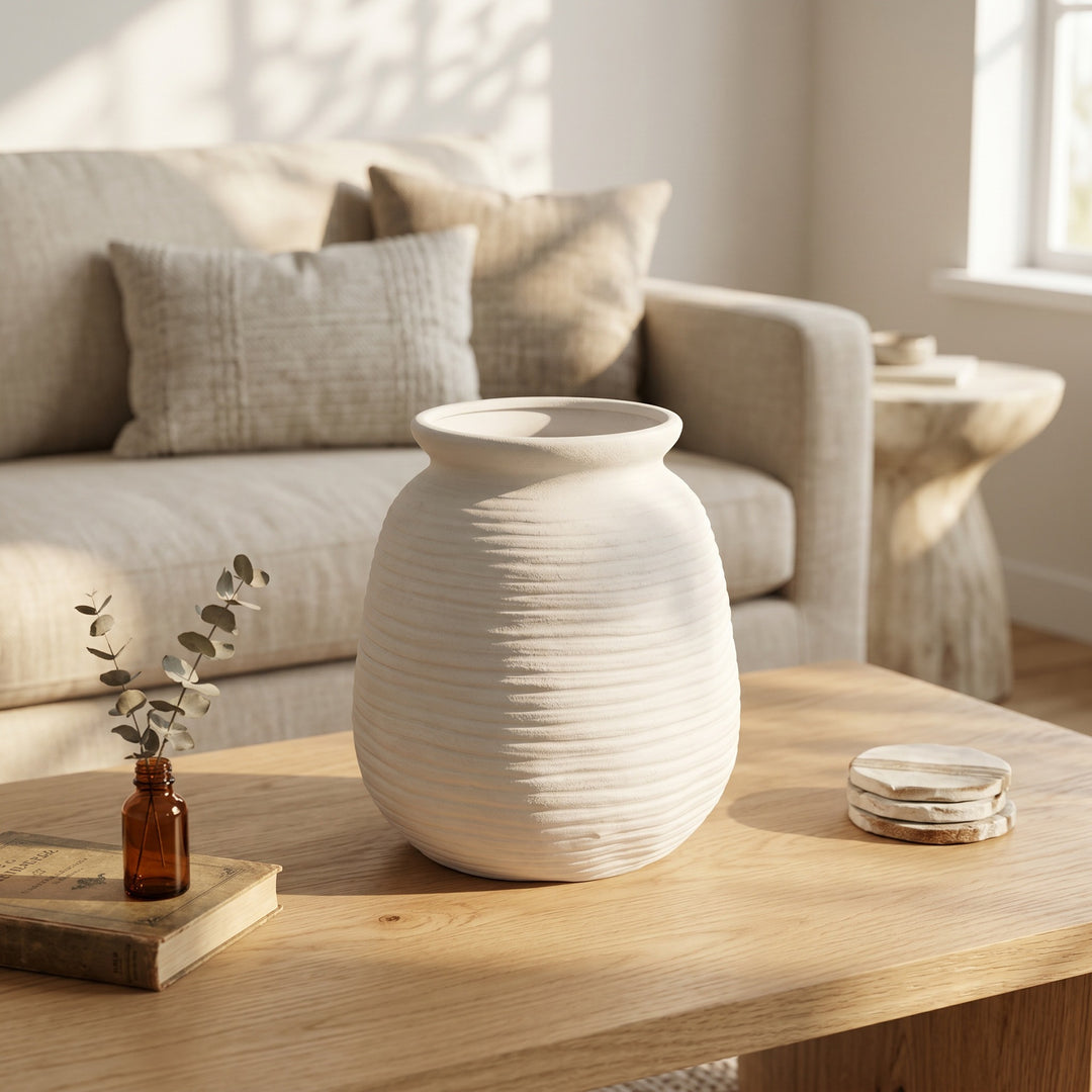 Handcrafted ceramic vase Kalsten
