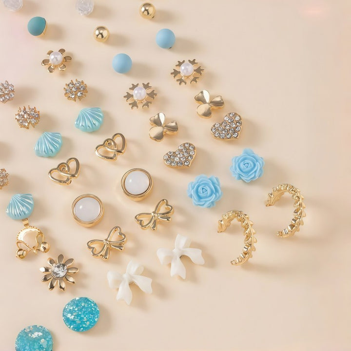 Sparkling Earrings Set Kalsten