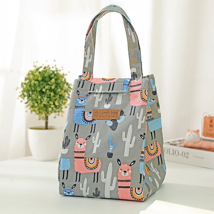 Cute Animal-Themed Insulated Lunch Tote Kalsten