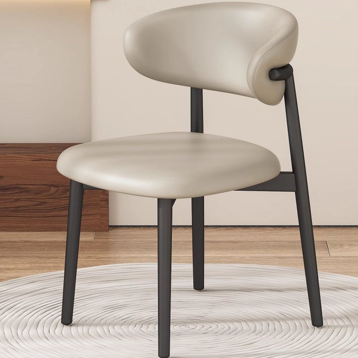 Contemporary Curved Back Dining Chair Kalsten
