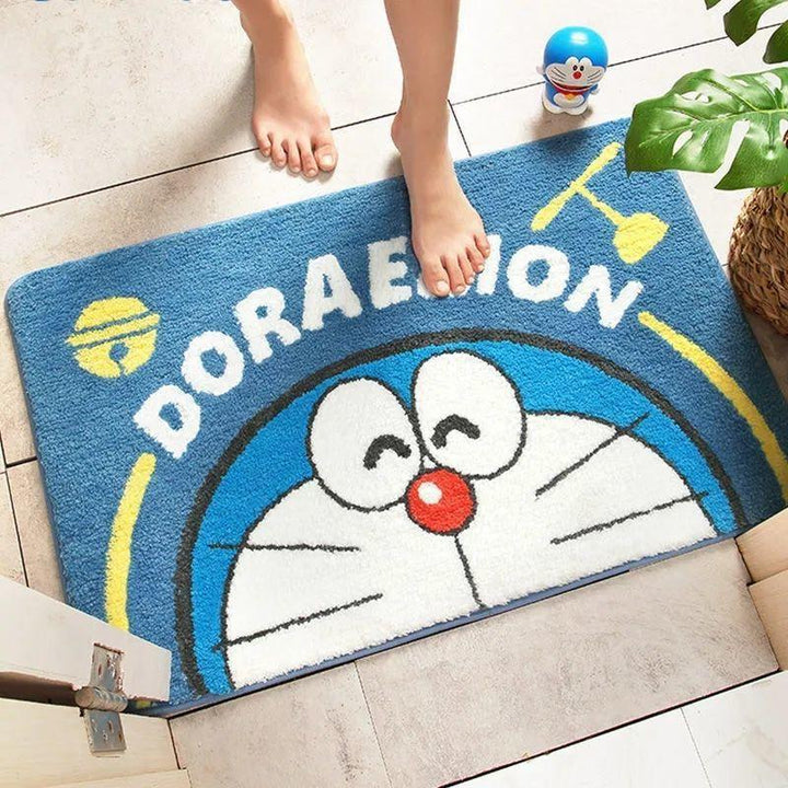 Playful Penguin-Themed Bath Mat Kalsten