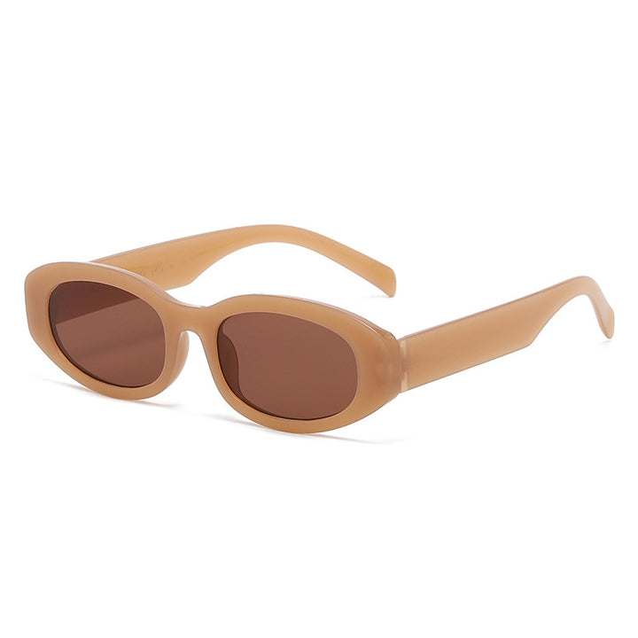 Ladies fashionable sunglasses in minimalist oval design Kalsten