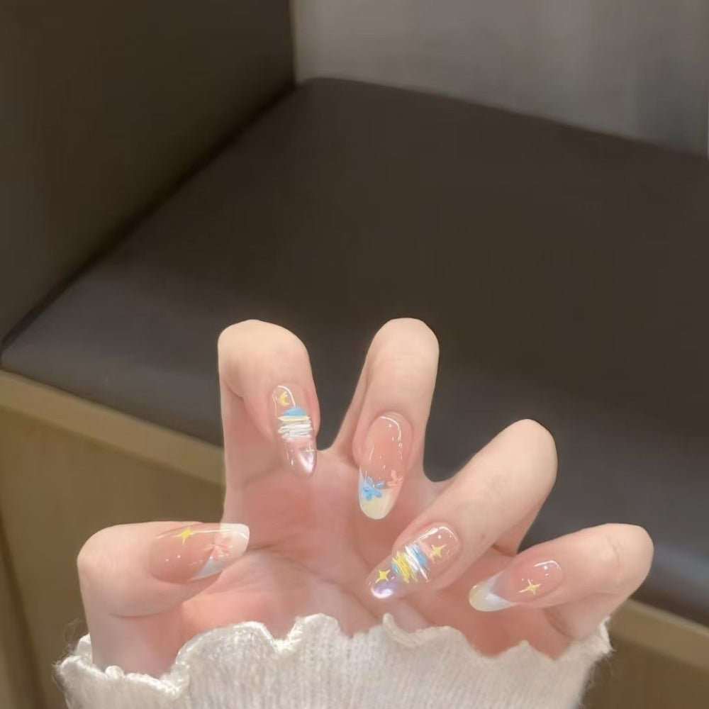 Floral Art Press-On Nail Set Kalsten