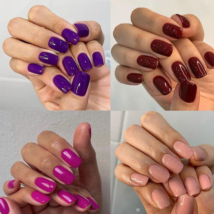 Premium Glossy Press-On Nail Collection Kalsten