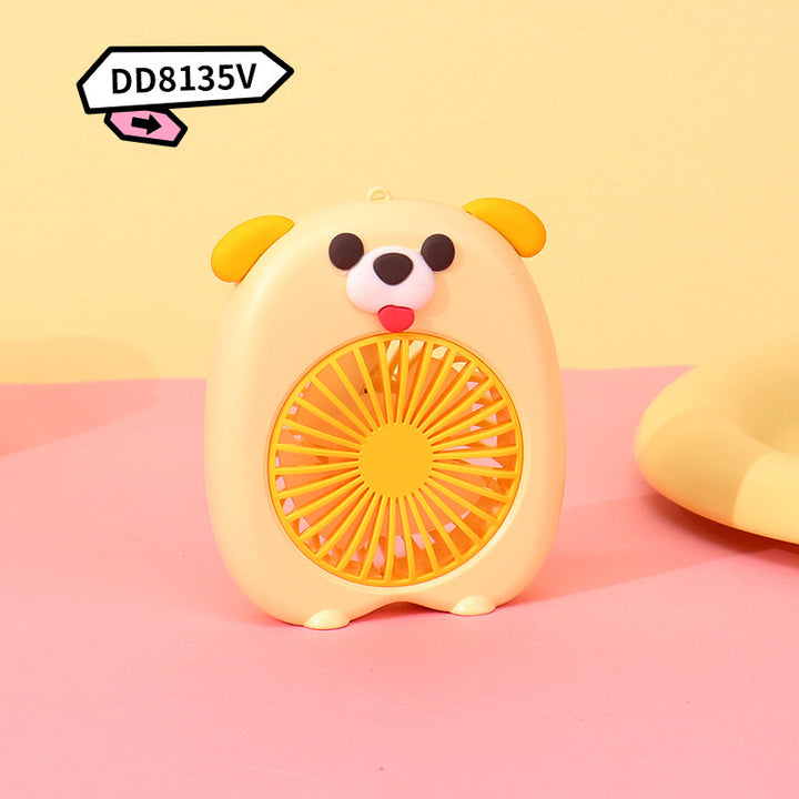 Women's Portable Mini Handheld Fan in Cute Pig Design Kalsten