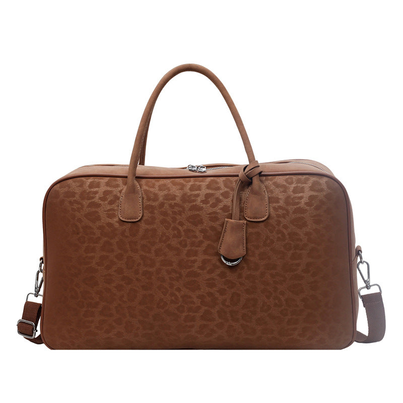 Chic Structured Travel Duffle Bag