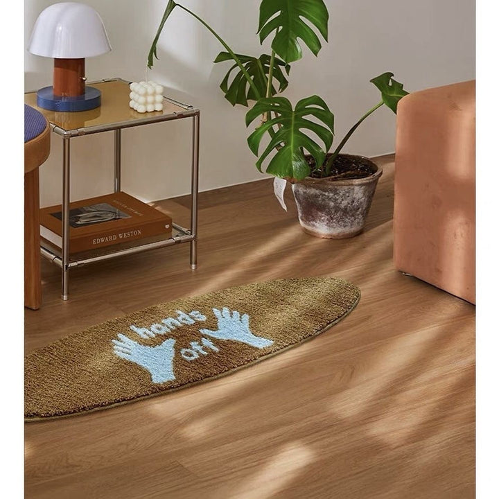 Fun Surfboard-Shaped Bath Mat Kalsten