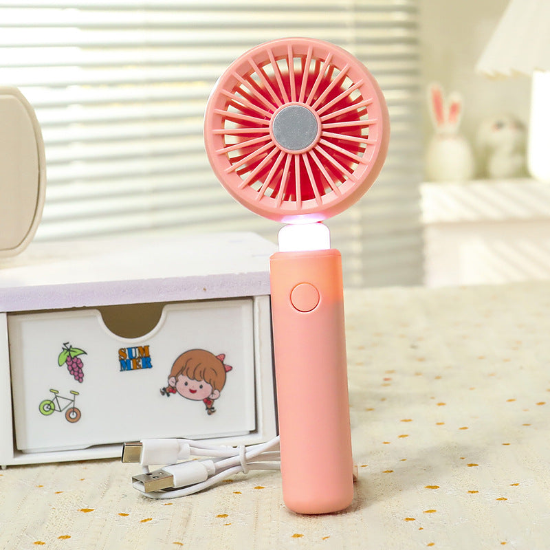 Women Portable USB Lamp Fan with Innovative Design Kalsten