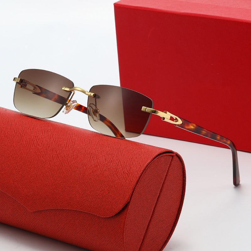 Women's elegant and fashionable glasses with filigree metal frame Kalsten